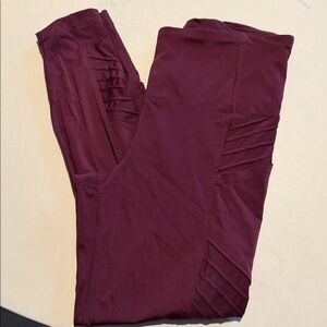 Members Mark Everyday Moto Ankle Legging - Purple